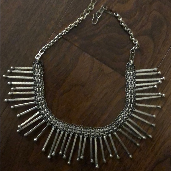 Choker necklace in silver color - Picture 3 of 5